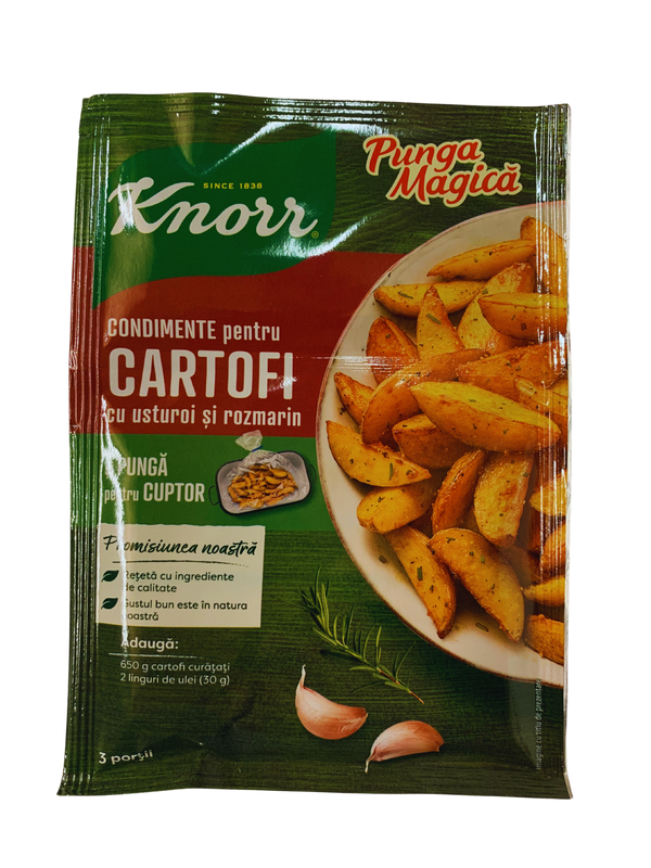 KNORR PUNGA MAGICA CARTOFI CU USTUROI