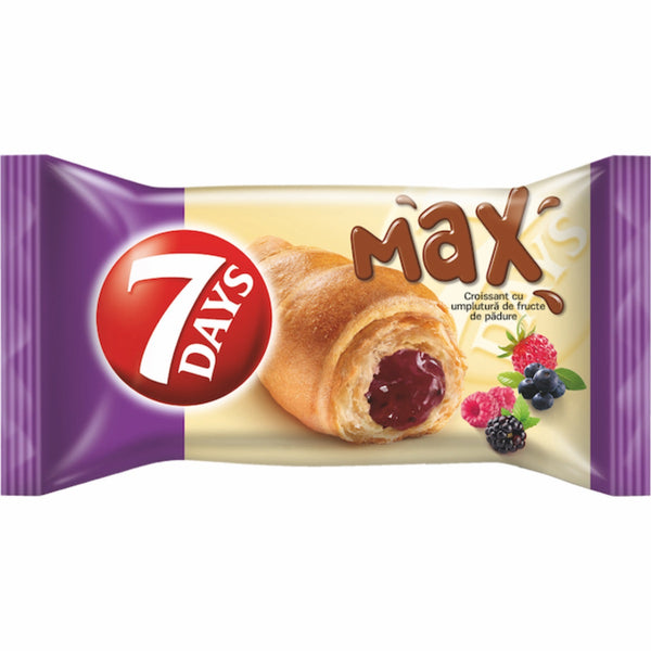 7DAYS CROISANT MAX FRUCTE DE PADURE 85GR