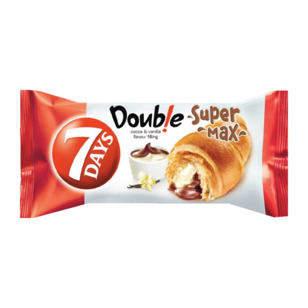 7DAYS CROISANT SUPER MAX CACAO VANILIE 110GR